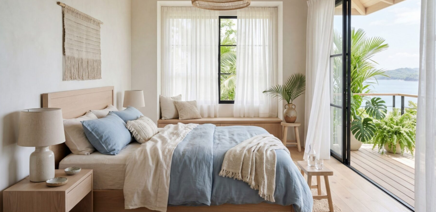 Dormitorio principal minimalista